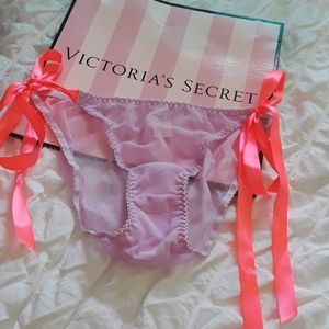 Victorias Secret sheer bikini panty, size M